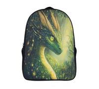kaiyun Forêt enchantée Sac À Dos Unisexe Loisir Backpack Garçons École Sacs Filles Portrait de la mère dragon Cartable Daypacks Adulte Léger 16 inch