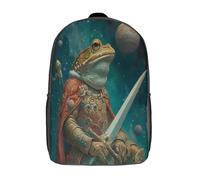 kaiyun Grenouille Prince Sac À Dos Enfants - Garçons Filles Épée de tristesse Voituretable Scolaire Adolescents Bon Pour L'école Et Les Voyages 17inch