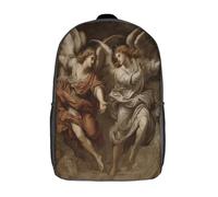 kaiyun Images d'anges Sacs À Dos,3D Imprimé Étudiant Cartable Garçons Filles Livre Sac Pour Maternelle Ou Primaire 17inch