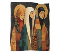 kaiyun Images féminines Est Douce,Confortable Et Chaude, Couverture Jetée Motif 3D,Le Lit Adapté Aux Adultes Et Aux Adolescent 80x90inch(200x230cm)