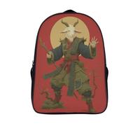 kaiyun Kung Fu Chèvre Sacs À Dos Pour Étudiant,Mignonne Décontracté Pour Garçons Filles Cartable Scolaire 16 inch