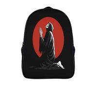 kaiyun La Mort s'agenouille et prie Sacs À Dos,imprim É 3D Cartable Sac Mode Pour Maternelle Ou Primaire 16 inch