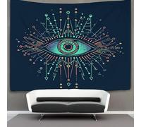 kaiyun Le troisième œil Tapisserie Chambre Esthétique - Murale Indépendante Décoration De Salle Couvre-lit Motif de symbole Tenture Murale, Art Mural 70cmx100cm