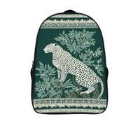 kaiyun Léopard Sac À Dos Enfant,Léger Mignon Cartable Garçons Filles Étudiant Utilisation Quotidienne Motif grec Sac 16 inch