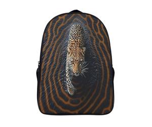 kaiyun Léopard vu du ciel Femme Sac À Dos Garçons École Sacs Cartable Art optique Daypacks Adulte Fashion Décontracté Bag College Pack 16 inch