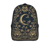 kaiyun Lianes autour du croissant de lune- Little Bee Cartable À Dos Enfant École Fille Garçon Collége Sac De Voyage Léger Sac D'école Scolaires 16 inch