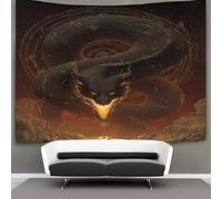 kaiyun L'immense corps du Dragon enroulé dans le ciel Tenture Murale Tapisserie, Décoration Murale,art Mural Au Plafond 180cmx230cm
