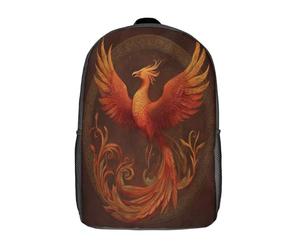 kaiyun L'oiseau d'immortalité dans la mythologie perse Cartable Imprimé 3D Sac À Dos Pour Ordinateur Portable Unisexe Pour Enfants/étudiants/Adultes 17inch