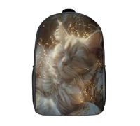 kaiyun Longhair Chat Sac À Dos Enfant Garçon Et Fille Voituretable,Étincelle électrique De Sac Dos De Grande Capacité Les Bon Pour L'école Et Les Voyages 17inch