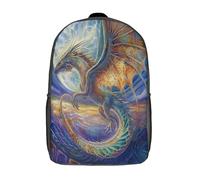 kaiyun Magnifique Dragonvolant Sac À Dos Cartable Animal mythique BackpacK Scolaire Enfants Portable Léger Et Design Respirant Unisexe 17inch College Pack