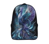 kaiyun Majestic And Mysterious Phénix, Silver Nebula Sacs À Dos,imprim É 3D Cartable Sac Mode Pour Maternelle Ou Primaire 39x29x16cm