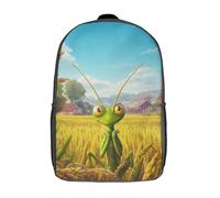 kaiyun Mante religieuse Sac À Dos Enfants - Garçons Filles Arrière-plan : rizière Cartable Scolaire Adolescents Bon Pour L'école Et Les Voyages 17inch
