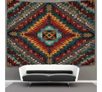 kaiyun Motif aztèque Tapisserie Murale Tentures Murales Pour Salon Tenture Murale Décorative Pour Chambre 100cmx150cm
