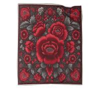 kaiyun Motif Floral Rouge foncé, Moyen et Clair Est Douce,Confortable Et Chaude, Couverture Jetée Motif 3D,Le Lit Adapté Aux Adultes Et Aux Adolescent 80x90inch(200x230cm)