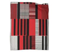 kaiyun Motif harmonieux de Touches de Piano Est Douce,Confortable Et Chaude, Couverture Jetée Motif 3D,Le Lit Adapté Aux Adultes Et Aux Adolescent 40x50inch(100x130cm)