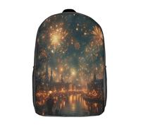 kaiyun Nouvelle année Atmosphere Sac À Dos Enfants - Garçons Filles Feux d'artifice Voituretable Scolaire Adolescents Bon Pour L'école Et Les Voyages 17inch