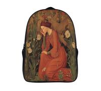 kaiyun Peinture médiévale d'une fée Sac À Dos Cartable BackpacK Scolaire Enfants Portable Léger Et Design Respirant Unisexe 39x29x16cm College Pack