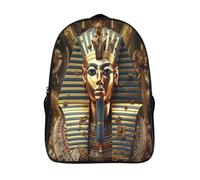kaiyun Pharaon Sac À Dos D'écolier,imprimé En 3D,Égypte ancienneian Cartables Scolaires Enfants,Grande Capacité,pour Voyage,léger 16 inch
