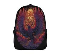kaiyun Phénix gardant l'arbre de vie Sac À Dos Unisexe Loisir Backpack Garçons École Sacs Filles Cartable Daypacks Adulte Léger 16 inch