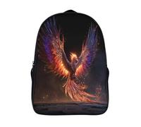 kaiyun Phénix Nirvana Sac À Dos Enfant Garçon Et Fille Cartable, De Sac Dos De Grande Capacité Les Bon Pour L'école Et Les Voyages 16 inch