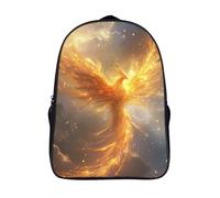 kaiyun Phénix Reborn Sac A Dos Ecole Primaire,Sac À Dos Pour Enfants - FireOiseau Sac De Livre D'école Adolescents Con Boucle De Réglage 16 inch