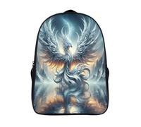 kaiyun Phénix Sac À Dos Enfant Garçon Et Fille Cartable,Vol over Water And Mountains De Sac Dos De Grande Capacité Les Bon Pour L'école Et Les Voyages 16 inch