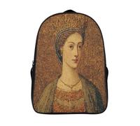 kaiyun Portrait of The Reine Sacs À Dos, Cartable Avec Boucle De Réglage Pour Garçons Et Filles,16 inch Léger Décontracté Sac De Voyage