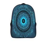 kaiyun Punk psychédélique Sacs À Dos,3D Imprimé Art abstrait Étudiant Voituretable Garçons Filles Livre Sac Pour Maternelle Ou Primaire 16 inch