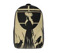 kaiyun Reine des fées des moissons debout dans un champ de blé Sac À Dos Enfant,Léger Mignon Cartable Garçons Filles Étudiant Utilisation Quotidienne Sac 17inch