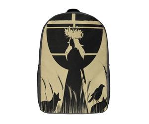 kaiyun Reine des fées des moissons debout dans un champ de blé Sac À Dos Enfant,Léger Mignon Cartable Garçons Filles Étudiant Utilisation Quotidienne Sac 17inch