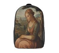 kaiyun Renaissance italienne Sac À Dos Enfants - Garçons Filles Portrait féminin Cartable Scolaire Adolescents Bon Pour L'école Et Les Voyages 17inch