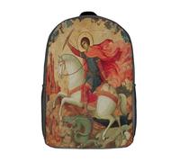 kaiyun Riding A Blanc Cheval to Kill The Azure Dragon Sac À Dos Cartable Scolaire Boucle De Réglage Sac A Dos Filles Garçons Pour Enfants Mignon Sac Scolaire 17inch