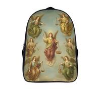 kaiyun Sept anges Cartable À Dos Enfant École Fille Garçon Collége Sac De Voyage Encensoir Léger Sac D'école Scolaires 16 inch
