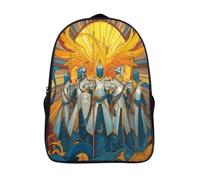 kaiyun Soldat médiéval Sac À Dos Enfant,Léger Mignon Cartable Garçons Filles Étudiant Utilisation Quotidienne Phénix Sac 16 inch