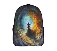 kaiyun Sorcière Voituretable À Dos Enfant École Fille Garçon Collége Sac De Voyage Monde des sorciers Léger Sac D'école Scolaires 16 inch