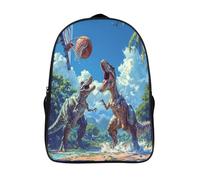 kaiyun Spinosaure, Tyrannosaure Sac A Dos Scolaire,Basket-ballCartable Fille Garçons Enfant,Adolescent Loisir Voyage Utilisation Quotidienne 16 inch