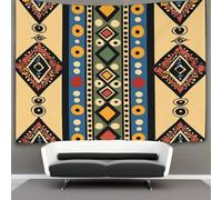 kaiyun Style africain Tapisserie Formes géométriques Suspendu Au Mur Chambre À Coucher,salon,dortoir,esthétique,décoration Murale 70cmx100cm