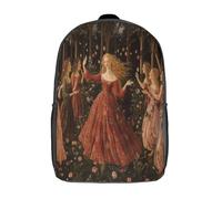 kaiyun Style Botticelli- Danse Goddess, Enchanted Forêt Sac À Dos Unisexe Loisir Backpack Garçons École Sacs Filles Cartable Daypacks Adulte Léger 17inch