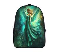 kaiyun Style illustration Sac À Dos Cartable Dame ange BackpacK Scolaire Enfants Portable Léger Et Design Respirant Unisexe 16 inch College Pack