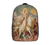 kaiyun Style roman Sacs À Dos,Reine Cartable Avec Boucle De Réglage Pour Garçons Et Filles,17inch Léger Décontracté Sac De Voyage