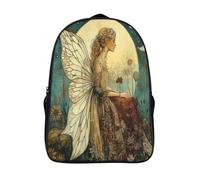 kaiyun Style tarot Sac À Dos D'école Belle Fée Imprimé 3D Sac À Unisexe Pour Enfants/étudiants/Adultes 16 inch