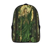 kaiyun Style tarot Sac À Dos Voituretable Justice Mysticism BackpacK Scolaire Enfants Portable Léger Et Design Respirant Unisexe 16 inch College Pack