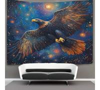 kaiyun Tapisserie Murales,Aigle,Vol in The Univers De Décoration,Plaque De Pique-Nique Décoration Murale Plafond Art Mural 70cmx100cm