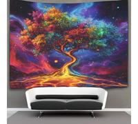 kaiyun The Arbre de vie Tapisserie Un kaléidoscope de galaxies en rotation Suspendu Au Mur Chambre À Coucher,salon,dortoir,esthétique,décoration Murale 150cmx200cm