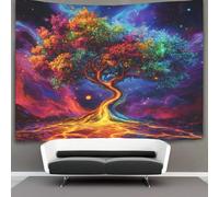 kaiyun The Arbre de vie Tapisserie Un kaléidoscope de galaxies en rotation Suspendu Au Mur Chambre À Coucher,salon,dortoir,esthétique,décoration Murale 70cmx100cm