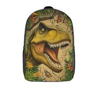 kaiyun Thème Dinosauree Sacs À Dos,imprim É 3D Cartable Tyrannosaure Rex Open Mouth Sac Mode Pour Maternelle Ou Primaire 17inch