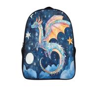 kaiyun Thousand Fleur Dragon Sac À Dos Aquarelle Cartable Scolaire Boucle De Réglage Sac A Dos Filles Garçons Pour Enfants Mignon Sac Scolaire 16 inch