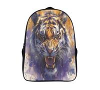 kaiyun Tigre Sacs À Dos Étudiant Cartables Scolaires 3D Imprimé Thème animalier Sacs D'école Pour Garçons Filles 16 inch