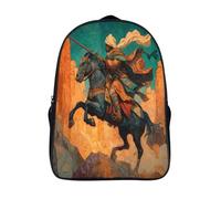 kaiyun Turban flottant traditionnel du Moyen-Orient Sacs À Dos,3D Imprimé Étudiant Cartable Garçons Filles Livre Sac Pour Maternelle Ou Primaire 16 inch