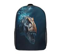 kaiyun Tyrannosaure Rex sous-marin Sac A Dos Scolaire,Dinosauree Cartable Fille Garçons Enfant,Adolescent Loisir Voyage Utilisation Quotidienne 17inch